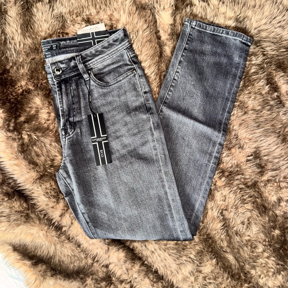 Liverpool Men's Gray Wash Jeans Brand New with Tags 30x32